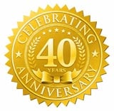 Celebrating 40 Years Anniversary
